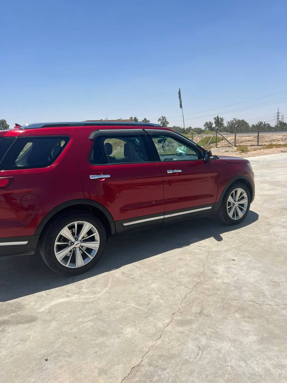 فورد اكسبلور2019 محرك V6 ستة سلندر 3500 تنفس طبيعي وارد امريكي
بصمه
كشنات كهربائية 
كشنات تدفئه + كشنات الوسط قلاب
تبريد مركزي  
تحديد سرعه 
كامره خلفيه وامامي + رادار
لايتات لد
كير محرك بشرط 
ادامة كامله حدادية امامي خلفي + ادمة منظومة الوقود كامله
دخول ذكي + الصندوق كهربائي
الضرر بنيد وجاملغ تبديل
تعديل بارد خفيف باب السائق والراكب جهة السائق بدون صبغ
السعر : 165 وبيها مجال بسيط
المكان بغداد المنصور
لتواصل ***********
