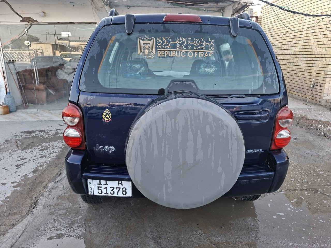 تحيه طيبه للبيع فقط جيب لبرتي ٢٠٠٧السياره جاهزه من كل النواحي كير ومكينه وحداديه تخم تاير السعر ٦٥ رقم بغداد انكليزي تحويل مباشر للاستفسار على الرقم ***********مكان السياره واسط النعمانيه
