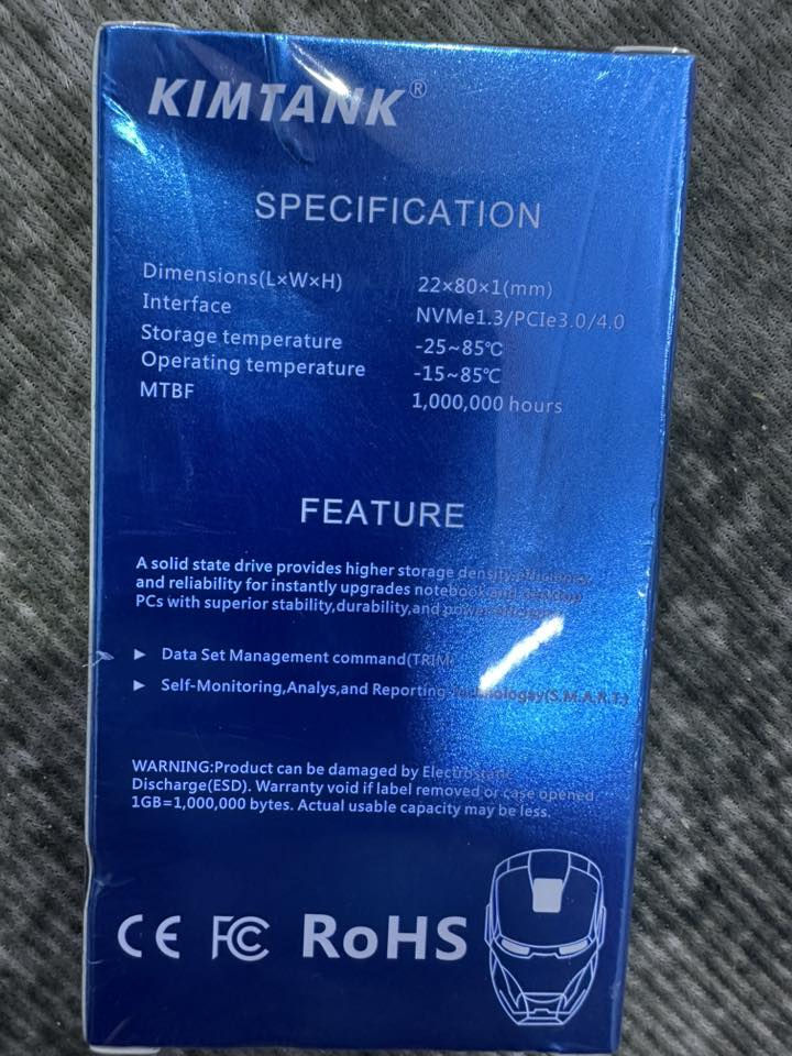 قرص صلب Kimtank SSD M2 للكمبيوتر المحمول وسطح المكتب M.2 SSD 2280 بسعه 513جيجابايت مزاد اخوان يجيب سعر بلعافيه


**إذا كنت صاحب هذا الإعلان وتريد حذفه لأي سبب، رجاءا أرسل رسالة إلى الدعم الفني**