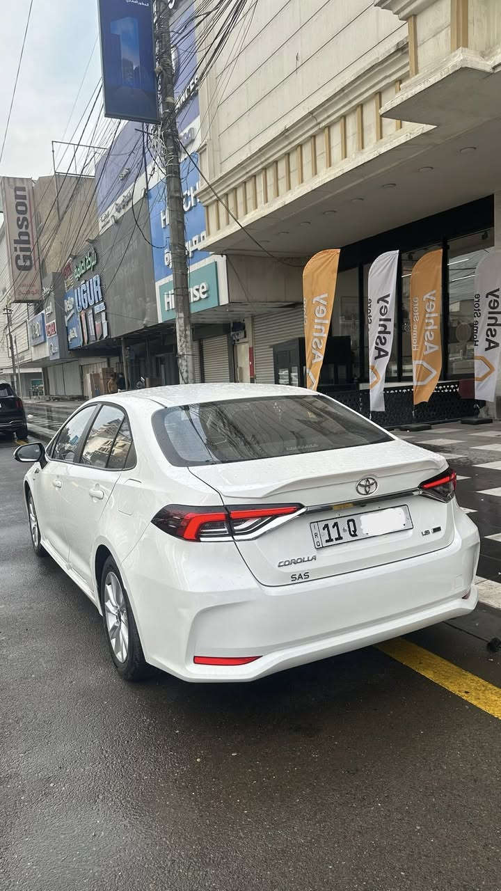 كورلا 2025 شكل الخليجي هايبرد فول مواصفات
جديده جداً ماشيه 5 الاف الدعامية الاماميه مغلفة PPF  

 رقم بغداد بأسمي مكفوله كفاله عامه عدا ملاحظه بسيطه مكان السياره بغداد  للاتصال ***********
