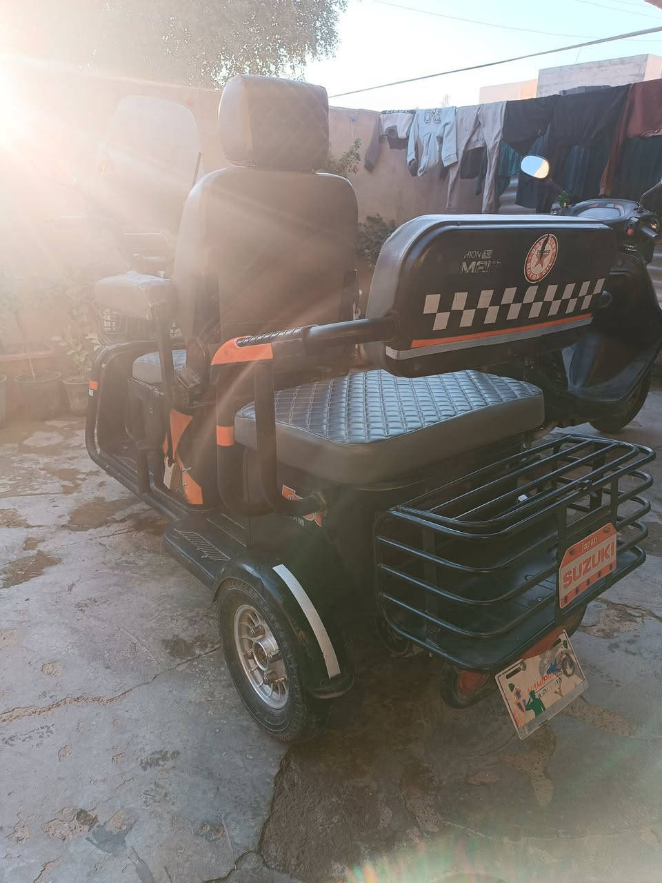 دراجه شحن للبيع ثلاث نفرات البيع تخدم كبار السن والمعاقين  كل نقص مابيها بصمه تشتغل عن بعد تمشيك بل الشحنه الوحدة 40 كيلو


**إذا كنت صاحب هذا الإعلان وتريد حذفه لأي سبب، رجاءا أرسل رسالة إلى الدعم الفني**