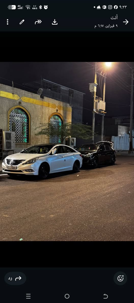 سوناتا كص جنطه غاز فول مواصفات فتحة بانوراما تدفئة بلكشنات تبريد تدفئة شغالة محرك كير  متومه رقم اربيل انكليزي داخل اسود جلد تحكم ستيرن شاشة حساس خلفي بيع او مراوس بكوري عالية سعرها ٥٣بي مجال ***********وتساب ***********
