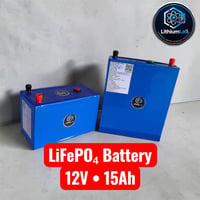 بطارية ليثيوم • بطارية LiFePO₄ • بطارية 12V • بطارية 15Ah • بطارية UPS...