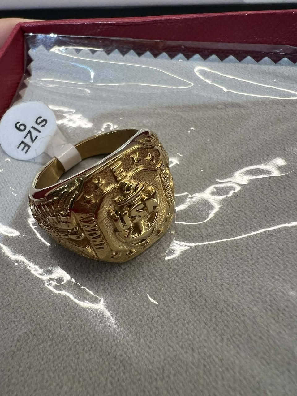 محبس اصلي مطلي سعر خاص متوفر توصيل


**إذا كنت صاحب هذا الإعلان وتريد حذفه لأي سبب، رجاءا أرسل رسالة إلى الدعم الفني**
