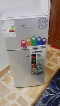 ثلاجه   حجم 8قدم شركه تشالي سعر 115 رقم 07727597193 مدينه الصدر كياره