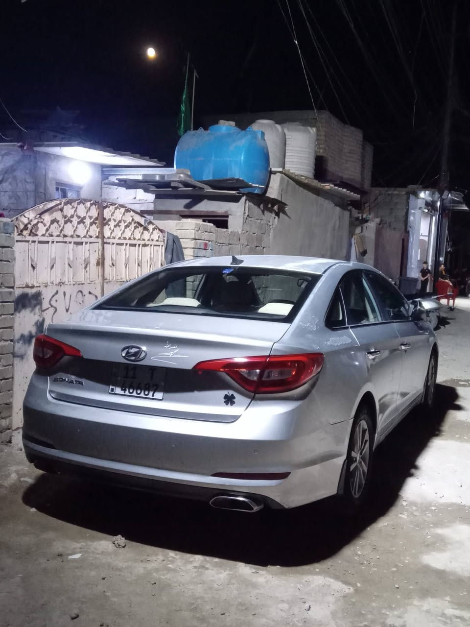 السلام عليكم
سوناتا خليجي مديل 2016 سنويه جديده بسمي تحويل مباشر
 مكينه 2400 دوش تنفس طبيعي رقم بغداد السيارة بدون حادث بيهة خمس قطع صبغ أثر جراد بدون معجون غير هاذة مكفولة كفالة عامة كير مكينة مواصفات تحكم ستيرن شاشة كامرة دوارة مري شفط السعر 130 وبيهة مجال مكاني بغداد الزعفرانيه  الاتصال *********** للبيع او مراوس حسب القناعة
