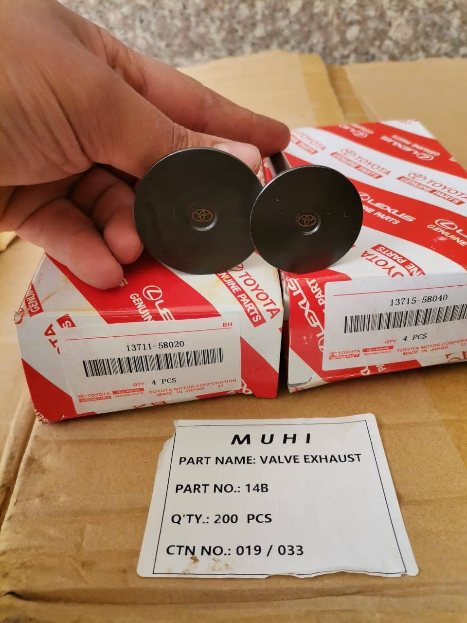 السلام عليكم
سلندر اسوزو 4HF1 …112
سلندر اسوزو 4HK1…115 
والفات كور اصلي اسوزو اصلي شركة ميتسوبيشي 
والفات كور اصلي شركة اسوزو 
والفات كور اصلي شركة تويوتا 
لايتات اسوزو كل الموديلات متوفر جميع الاشكال قديم والحديث 
العنوان جرف النداف كراج الرسول 
اتصال ***********
