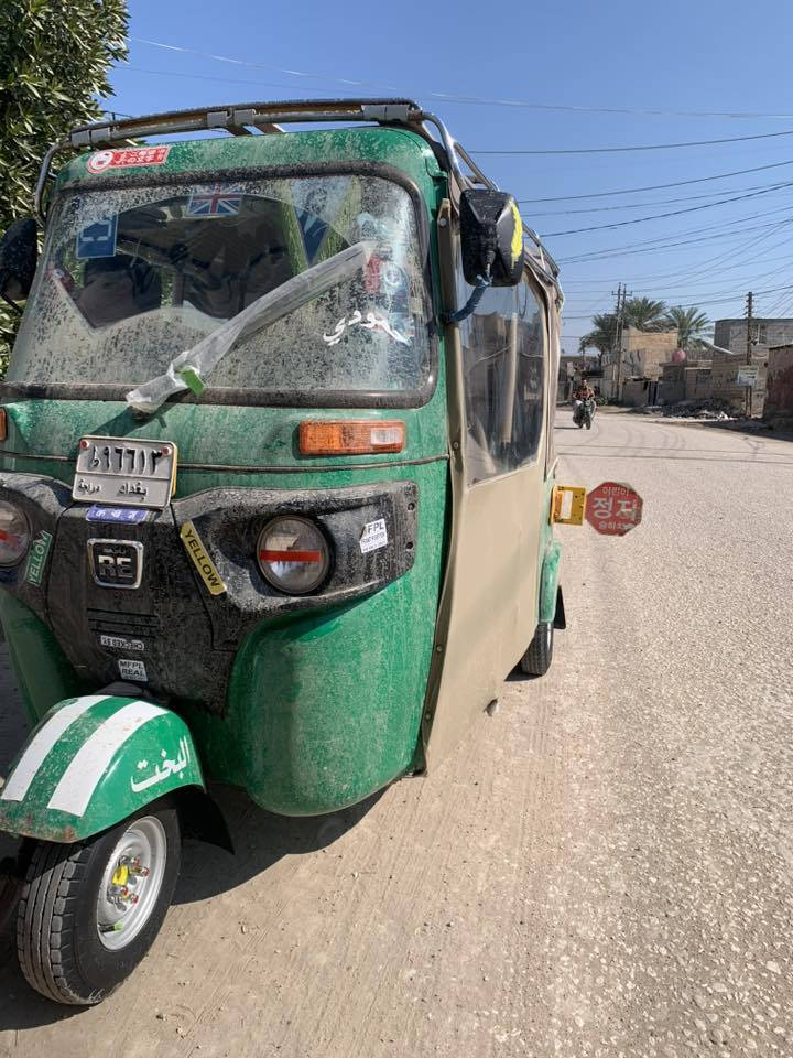 تكتك موديل 21رقم بغداد معمره دوسات فقط  السعر7000وبيها مجال مستعجل عل بيعها ‭0776 367 4632‬
