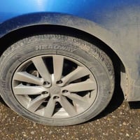 تخم تاير مع ويل كب جدد . للبيع .07726623925