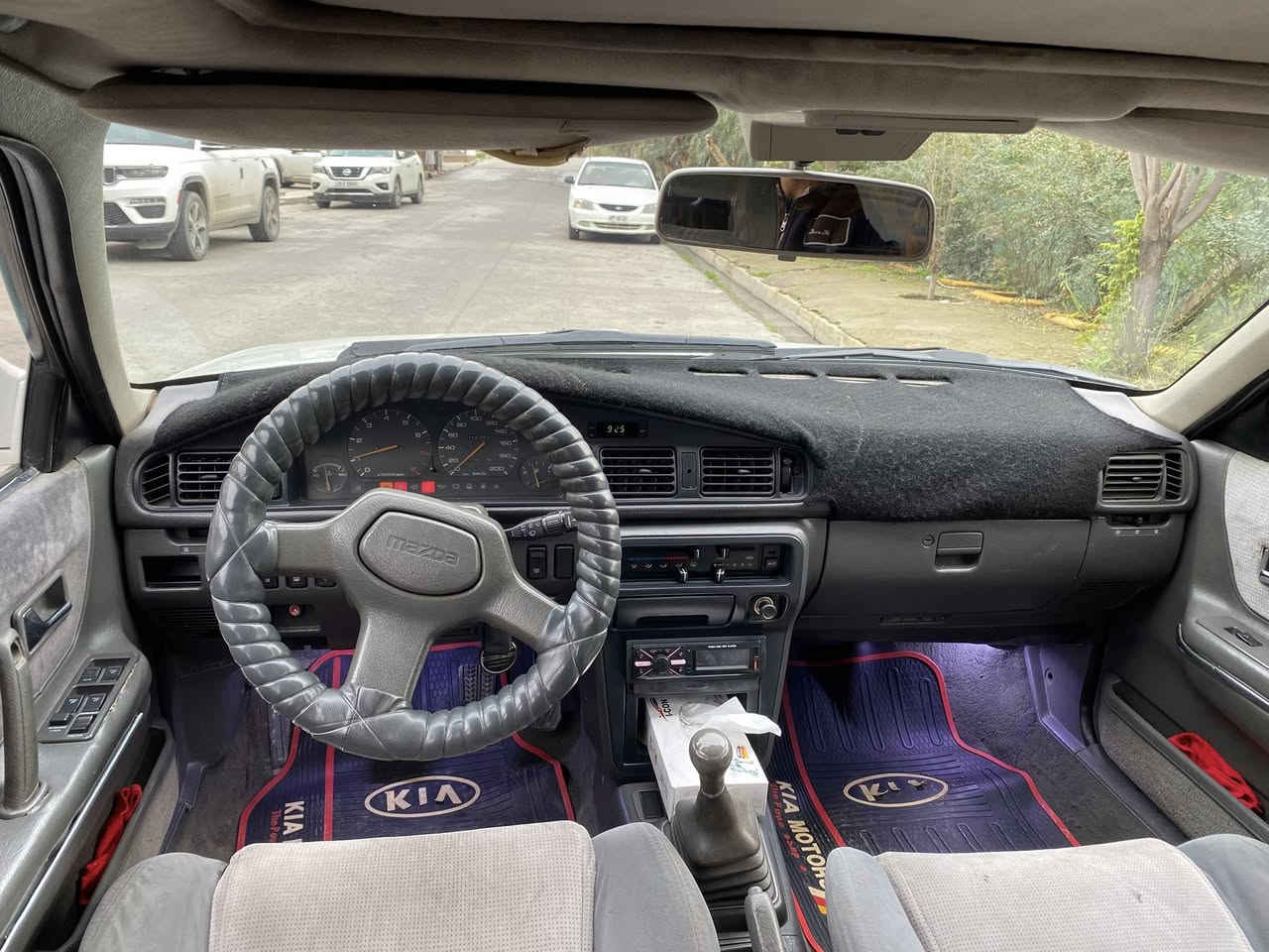 السلام عليكم
مازدا 626 للبيع
موديل 1987
كير عادي￼￼
تبريد بلادي 
رقم نينوى مسطرة
مكينه 12 بخ 
مكينه مابيها شي 
سياره نظيفه وجاهزه  
ضرر قطعتين. جاملغ السايق وبوند. 
‏فتحة سقف كهرب جامات كهرب
للاستفسار ***********
