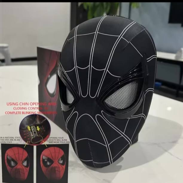 قناع سبايدرمان لون الأسود،مشابه للبدلة التكافلية Symbiote suit
يلبس كل الاحجام سعره 30ويه توصيل


**إذا كنت صاحب هذا الإعلان وتريد حذفه لأي سبب، رجاءا أرسل رسالة إلى الدعم الفني**