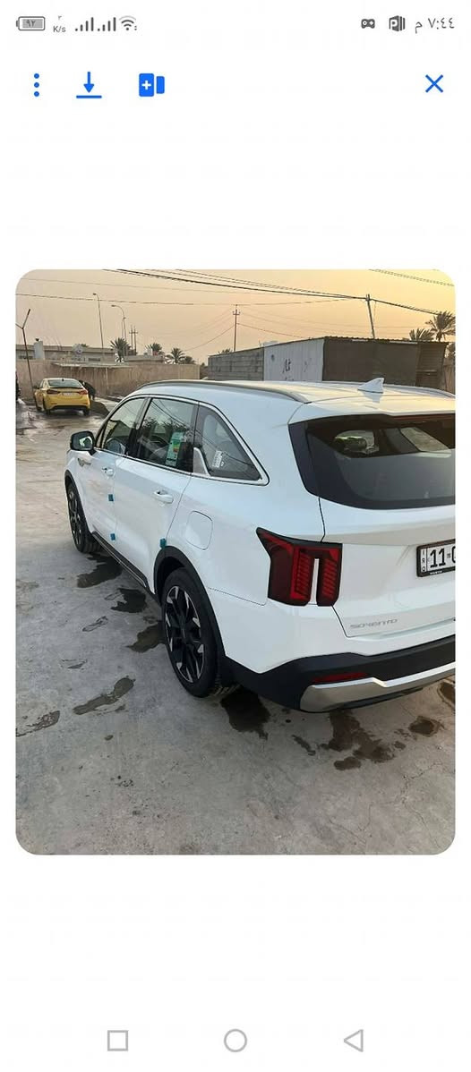 السلام عليكم....
كيا سورنتو ...2025
السياره وضع شركه...
استخدام خاص ..
عدد المسافه..32
ويل 20
دبل..كامره
مكان السياره بغداد اليوسفيه ناحيه الرشيد 
اتصال 
***********
***********
