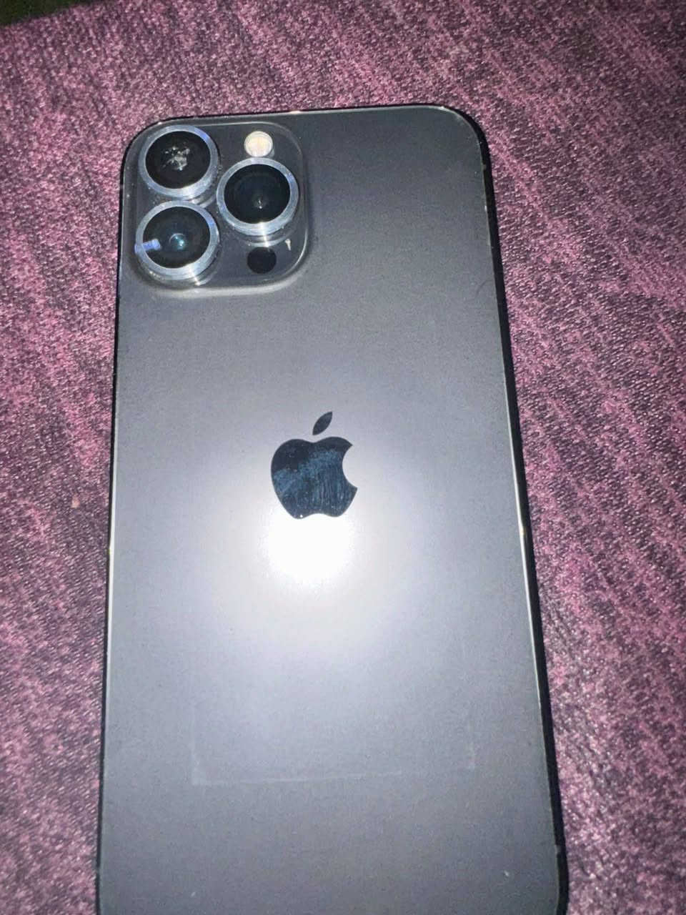 للبيع 📱
ايفون 13 برو ماكس
السعر: 550 قابل للتفاوض البسيط
الحالة: 80٪ بي شخوط قليل بالشاصي 
اللون: رصاصي
الذاكرة: 256
البطارية: %80
الملحقات: كفرات وشاحنه
المكان: الديوانية
للاستفسار*********** او واتساب

