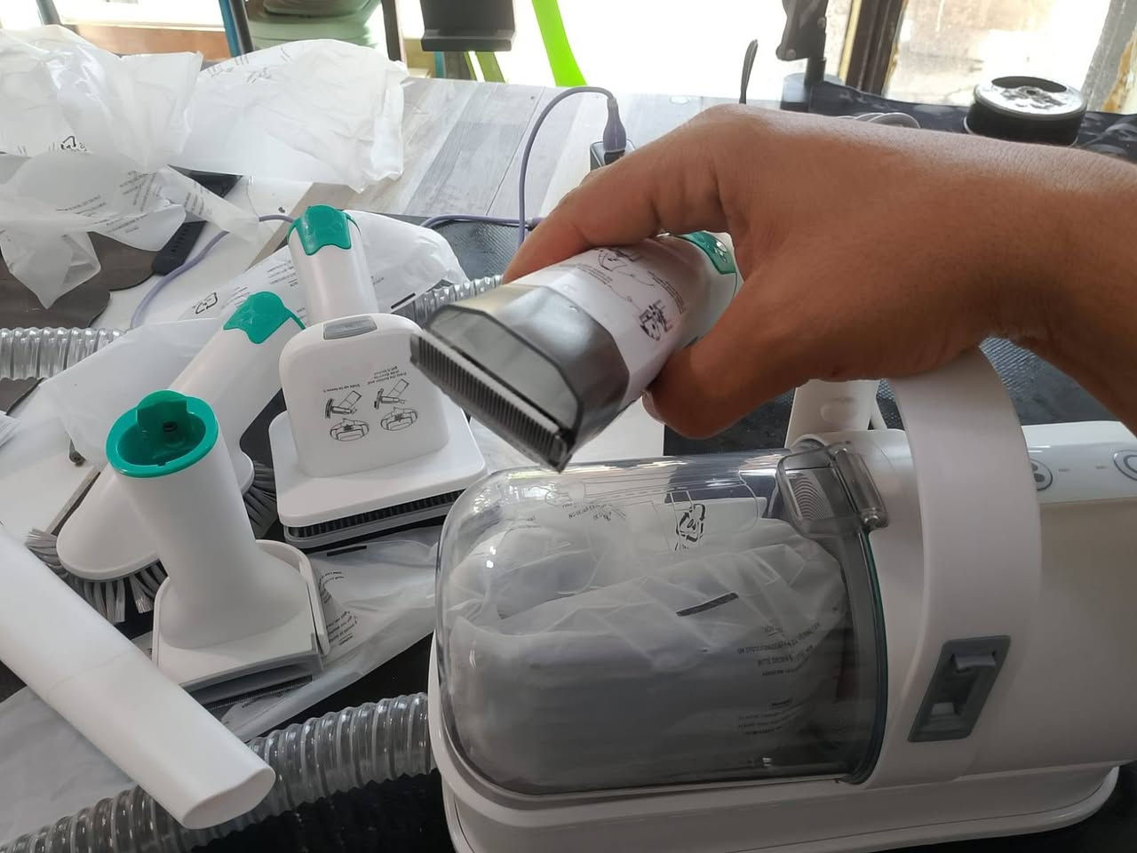 ذني اجهزة تخص القطط جهاز سمارت يتحكم بالمي والاكل للحيوان وجهاز الثاني مكينه ومنضفه للقطط والحيوان مكينه حلاقه وجلافه وكلشي تشتغل


**إذا كنت صاحب هذا الإعلان وتريد حذفه لأي سبب، رجاءا أرسل رسالة إلى الدعم الفني**