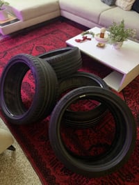 اطارات (تايرات) للبيع  وية السيارة اجني وارد امريكي  واستخدمتهن شهر . ...