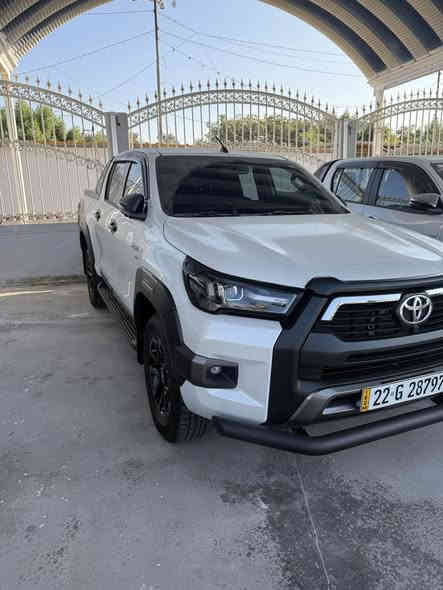 سلام عليكم هايلوكس ادفنجر ٢٠٢٤ كفاله عامه رقم اربيل مضلل ٨٠ بل ميه بيه كتاب تضليل السياره ماشيه ٣٩ الف مستتمه كامله فول مواصفات السعر  ٤٣٥ وبيه مجال بسيط مكان بابل مشروع المسيب *********** 
***********4
