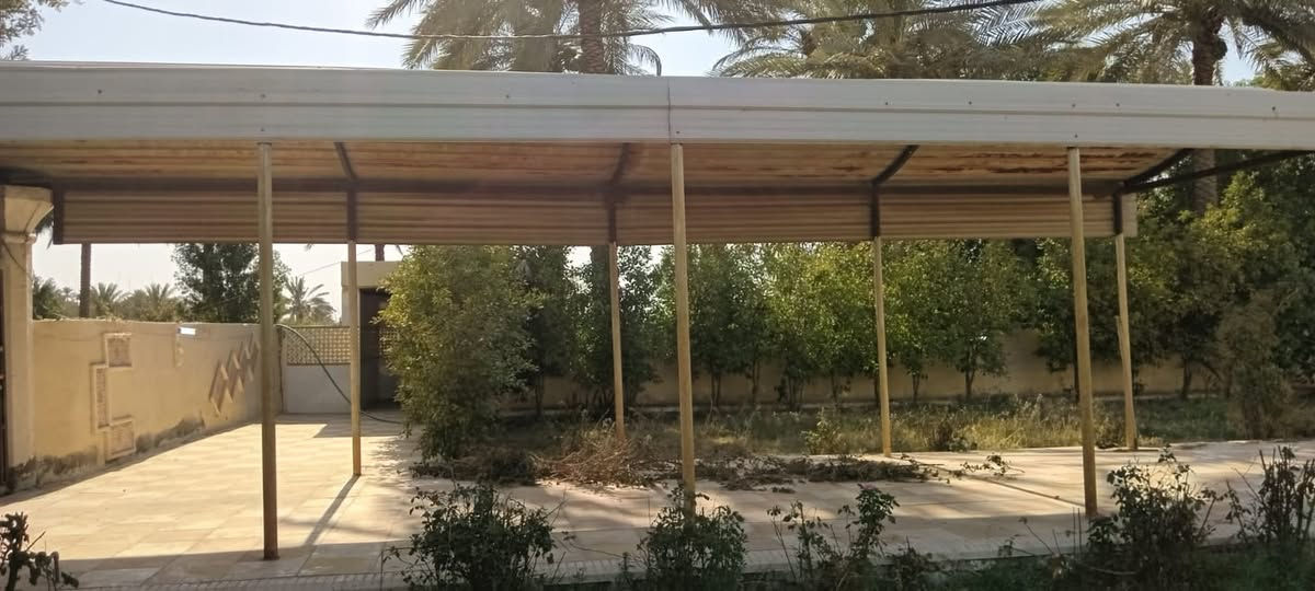 السلام عليكم سقيفة جينكو ثقيل طول 12 م وعرض 5 م تأخذ سيارتيتن السقيفة حلوة ونضيفة عارضها ب650مكاني بابل معمل السكر للتواصل ***********
