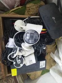 كاونتر و كامرات 4 مع يو بيس و بلازمه حجم 32 LG  و مبرده على جهاز بسعر ...