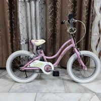 بايسكل اطفال ياباني للبيع كسر حاوية سعر 65 الف مواصفات:- 1- الون وردي🩷...
