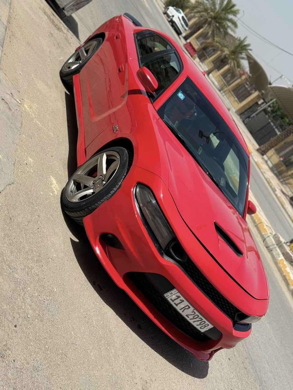 للبيع فقط بدون مراوس جارجر ١٩ اصل بسمي سكات باك حادث بنيد فقط والباقي كفاله السعر ١٨٠ ماشيه ١١٤ كيلو جاهزه ١٠٠/١٠٠ السياره فول موصفات SRT. مزوده جوبلسات  وبرنامج مفتوحه تمشي ٣٠٠  مكاني بلنجف 
***********
