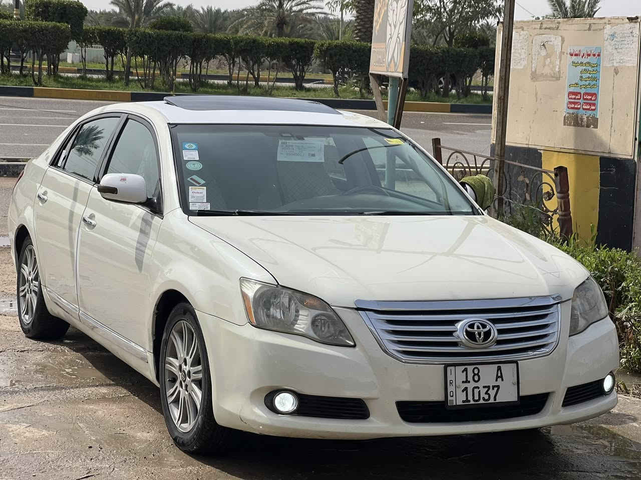 للبيع افلون 2009خليجي رقم بابل دولي مصبوغه عام اثر جراد وشخوط مكفوله من ضربه حداديه جديده تخم تاير فول 5 بصمات السعر 100 وبيها مجال للاستفسار *********** العنوان كربلاء
