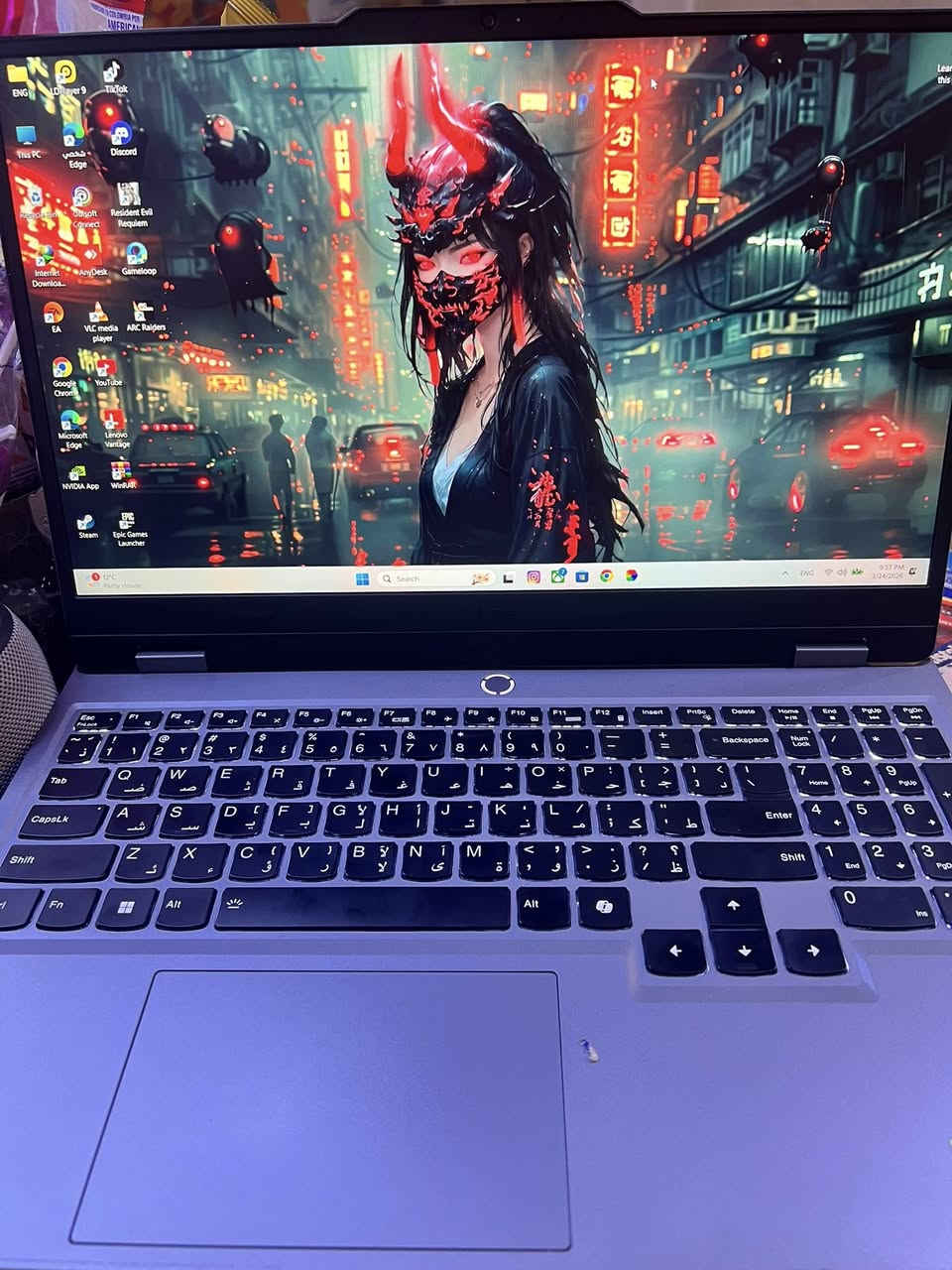 موصفات كيمنك فول الفول
Lenovo loq 
I7 13700Hx 
Ram 24 
Hard 500
   Monitor ips 15.6 144hz
Rtx 4050 6Gb
 جهاز نضافه 100/100
انطيك ياه شرط برغي ما مطخوخ 
ضمان من شركه سنه كامله 
سعر 1200.000 بيه مجال بصيط 
رقم ***********
