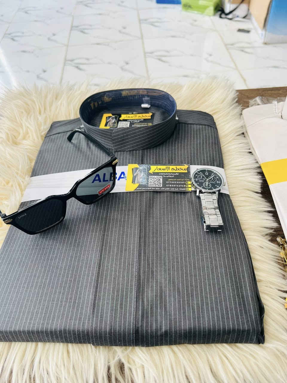 عرض خاص 

بمناسبه عيد الفطر  🌙 

كل 3 دشاديش ب 40 الف 

كل 3 دشاديش مع 3 نظارت ب 45 الف 

كل  3 دشاديش مع 3 ساعات ب 45 الف 

كل 3 دشاديش مع 3 نظارت مع 3 ساعات ب 50 الف 

يعني تجهيز كامل وتطلع 

لحك شغل سيارتك و تعال 

تلحك لو ماتلحك 

آخر العروض يم محطم الاسعار 

العنوان شرقاط قريه شكرا الشارع العام


**إذا كنت صاحب هذا الإعلان وتريد حذفه لأي سبب، رجاءا أرسل رسالة إلى الدعم الفني**