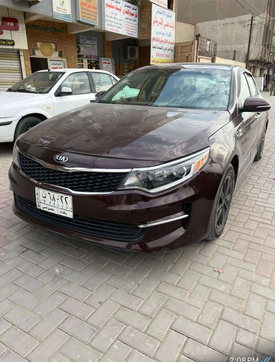 السلام عليكم
اوبتيما 2018 امريكية رقم بغداد باااسمي  حادثها امامي دعامية جاملغ وبنيد وبالعراق هلال جاملغ خلفي وباب السايق سيارة كامله مابيها اي نقص 
صور حادث امريكا علىً خاص
السعر 120 وبيها مجال 
للاستفسار ***********
