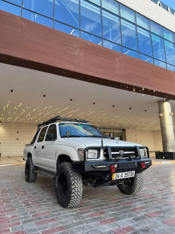 تيوتا بيكم معدله  2001
كفاله عامه ماعده لبدي صبغ فقط بدون ضربه اثر خطه وصبغته سياره بلاديه 
محرك كير ومحرك بلاد 2700
لوكير شغال 
كهربائيات كامله شغاله
تخم تاير جديد جبلي
وغراضها لاصليه موجوده دعاميات + ويل 16
مكان سماوه السعر ١٢٠ بيه مجال قليل
للتصال ***********
