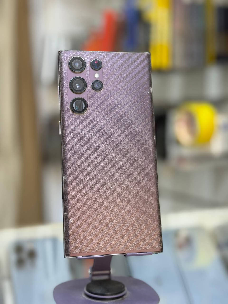 كلكسي S23الترا
ذكرته ٢٥٦ العشوائية ١٢
شرق اوسط بدون ملحقات
خطين بي كسر شاشه وضهره واضح بصوره
العنوان ديوانيه
***********
