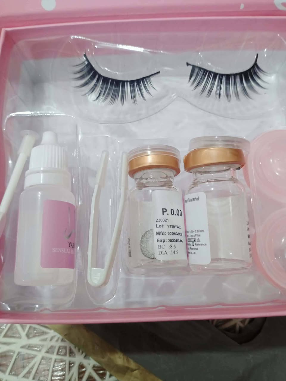 عدسات لون رصاصي ماركة يارا.. حذاء جديد قياس ٤٠


**إذا كنت صاحب هذا الإعلان وتريد حذفه لأي سبب، رجاءا أرسل رسالة إلى الدعم الفني**