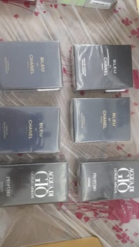 عندي هذني العطور جبتهن من بلجيكا كله اصلي وكاله 48 قطعه تريدوهن شلعه ا...