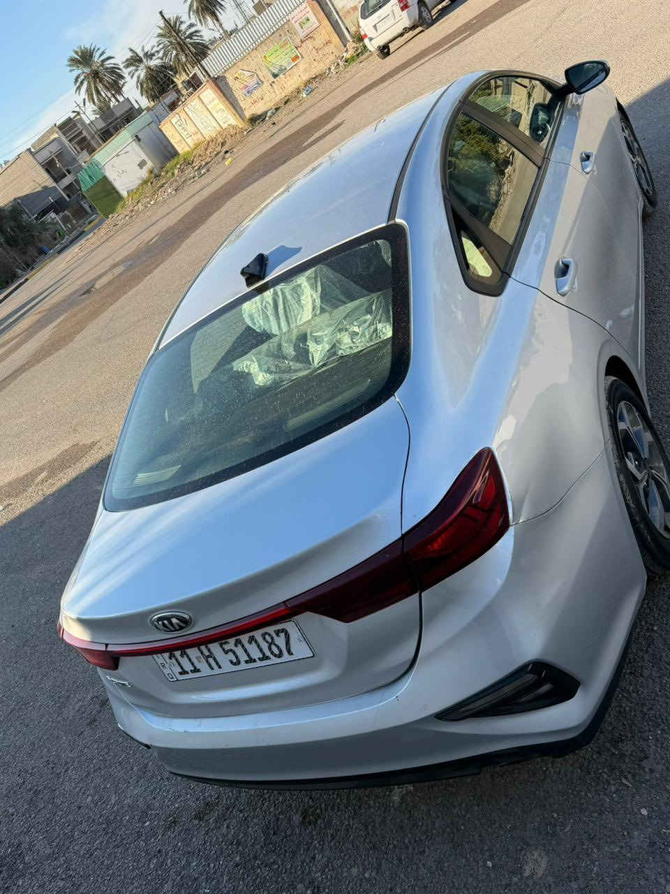 للبيع كيا فورتي موديل 2020
بدون صبغ فقط دعاميات والصندوك  مبدل نفس اللون السيارة جديدة بمعنى الكلمة مواصفات  شاشة كار بلي  رادار امامي  ويل كب كامرة خلفية تحديد مسار 
صدر جديد تايرات جدد
كير at بلادي 
المحرك فقط مبدل راجز 
ماشيه :105mi 
مكاني بغداد العامرية  السعر 135 وبيه مجال شي بسيط
للاستفسار:***********
