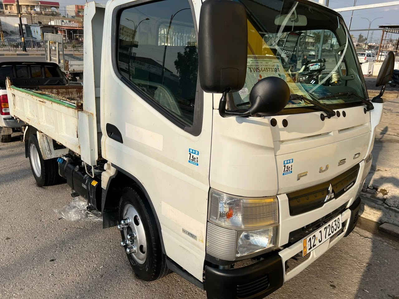 السلام عليكم 
كانتر مستوبيشي قلاب للبيع موديل 2019
وارد يابان غير مستعمل في العراق 
رقم سنويا تحويل مباشر
اصلي قلاب 
***********
اكتب تم يصل سعر
