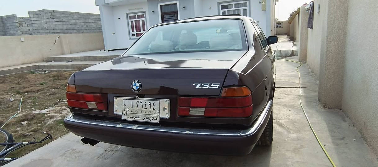 السلام عليكم
BMW 730 موديل 1994 صبغ جماليه بعد مامبولشه
مكفوله من الضرر والتبديل والخياس 
كير مكينه جدد
صدر امامي خلفي جديد 
تخم تاير جديد 
كشنات كهرباء سلايت مري قلاب 
السعر 50وبيها مجال
صلاح الدين بلد ***********
