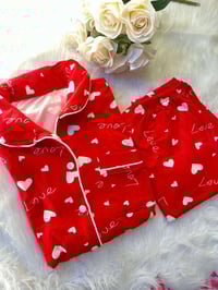 تراك قلوب • قماش خريفي • فري سايز 85 كيلو