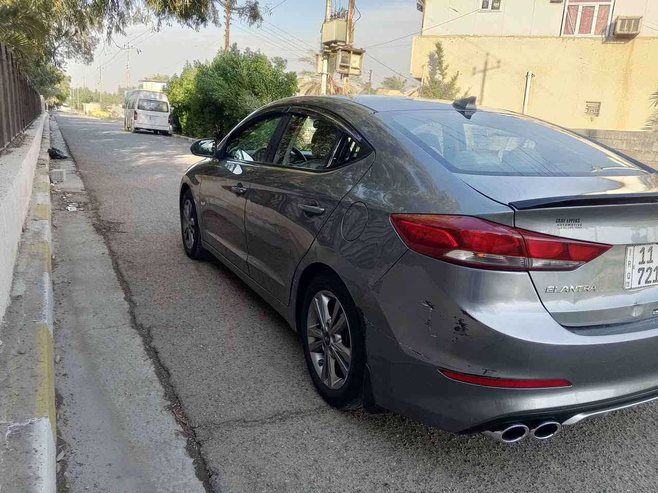 سلام عليكم 
النترا 2018 أمريكي حادثها موضح بالصور بالعراق نرش البنيد والجاملغ بدون دواخل ابيعلك 4قطع بدون دواخل  سياره جاهزه كير مكينه تبريد تخم تاير جديد شاده جاهزه مناقصها شي باسمي شخصيا السياره احلى من الصور تجي وتشوف بعينك بالعافيه عالياخذها
العنوان بغداد شهداء البياع 
السعر 116
***********
