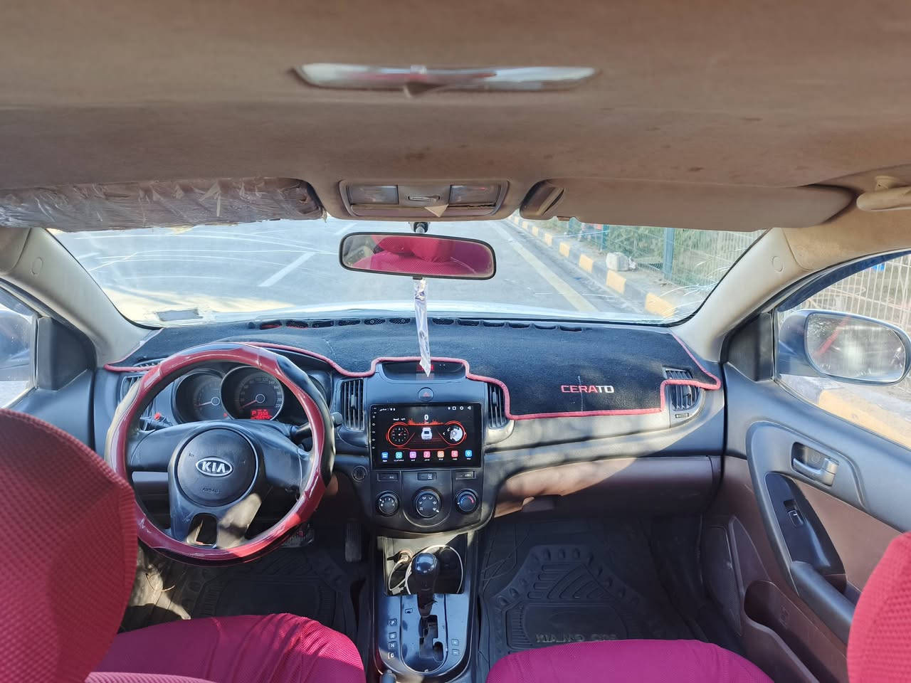 سلام عليكم 
للبيع او مراوس سيراتو 2009 سنويه 2027
بيها ثلاث قطع صبغ رشات بدون حادث سياره شاشه ويل كب كامره تبريد شغال 83$ وبيها مجال رقم بابل باسمي مكاني نجف للاستفسار ***********
