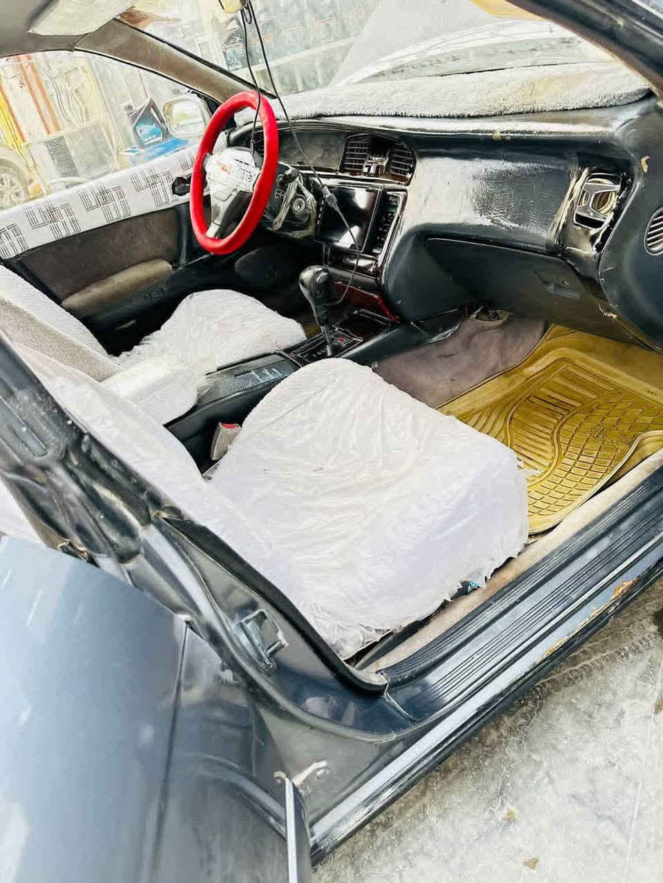 بطه متصل 1992
رقم بغداد انكليزي تحويل مباشر بسمي
مكفوله من كص ونقل جثه
فقط صبغ عام  مكينه وكير حداديه جديد
السعر 52  وبيه مجال العنوان بابل الحمزه الغربي
***********
