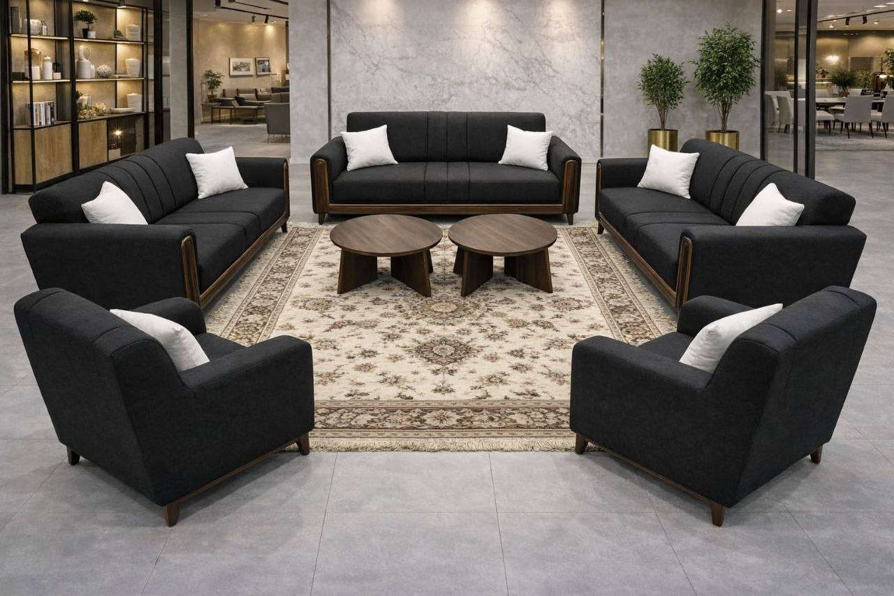 أنتبااااه إلى لأسعار 
ال١٠ مقعد   470
ال٩مقعد  445
ال٨ مقعد   395
ال٧مقعد  360
ال٦مقعد  335
ال٥مقعد  295

صنع عراقي  
أحدث التصاميم الفنية 
🖍الشغل حسب طلبكم من ناحية اختياركم الالوان وعدد المقاعد 
⭕️مواصفات العمل 
♦️اسفنج. مميز 
⭕️ الخشب مقعد مضغوط
رجل عظم عاج 

⭕️القماش 
كتان او قديفه 

❇️قياسات القنفات ❇️

العرض 75
190سم  القنفه الكبيرة ام ثلاث مقاعد 
150 سم القنفه الوسط ام مقعدين 
75 سم  الكرسي. 
🌹🌹🌹🌹
جميع الالوان متوفره
توصيل داخل بغداد 5 أطراف 15

الاضافات 
رجل نيكل 10

تخم ويا 4كوشات فقط


**إذا كنت صاحب هذا الإعلان وتريد حذفه لأي سبب، رجاءا أرسل رسالة إلى الدعم الفني**