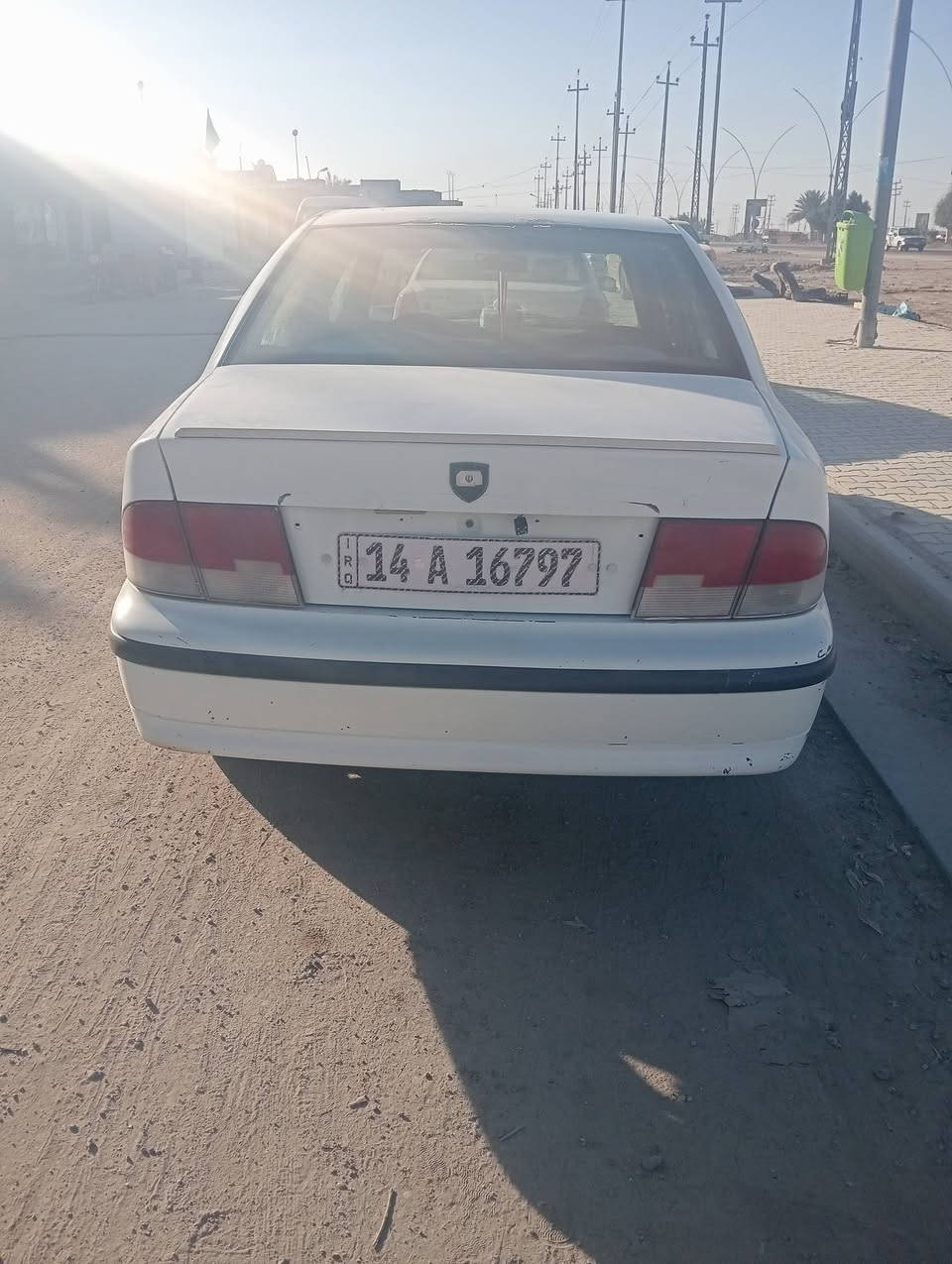 السلام عليكم سمند 2011 سيارا كشر شوفت عينك مكينه كير فرنسي توا شادهن شرط ترايك 160 نعومه بل مشي ورزانه تجس وتشوف اذا شفت غير هذا الحجي كروتك علي رقم بصرا راعيه يمي تجي وكعدك ويا تسولف تريد تحويل تريد وكاله سعر مطلوب بيه (33) وبيه مجال مكاني بصرا قرنه رقمي *********** متواجد نت ورصيد واعتذر عن الاطاله ♥️
