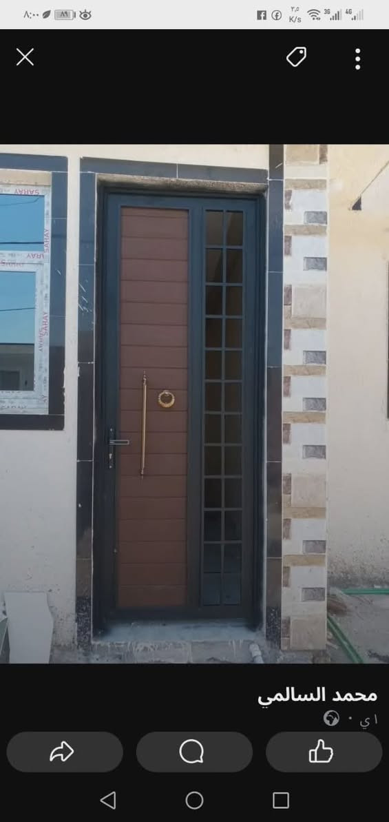 حدادة الأصدقاء لعمل أبواب وشبابيك ومحجرات وسقائف جميع انواع الحدادة اسعار مناسبه للإستفسار الاتصال على الرقم *********** او ***********
