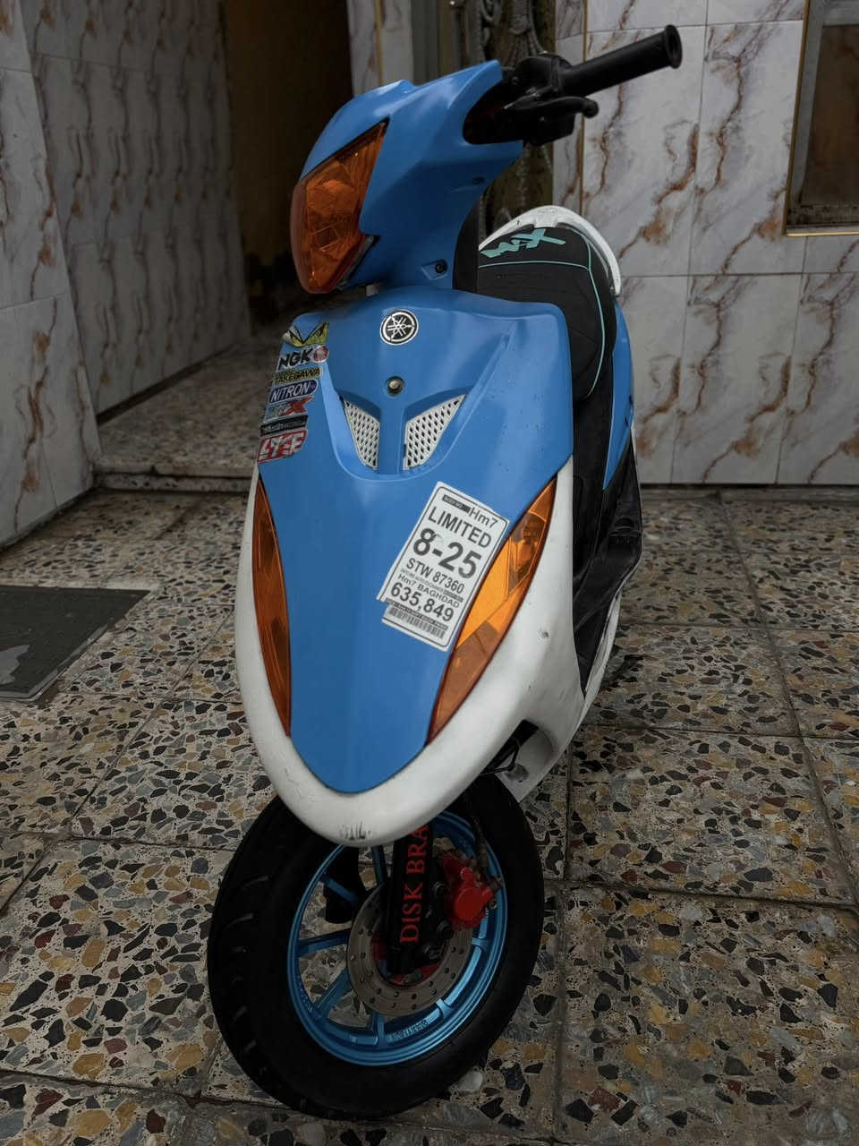 سلام عليكم ماكس عدلة مزودة دراجة
*********** حمزة 
عنوان : بغداد
