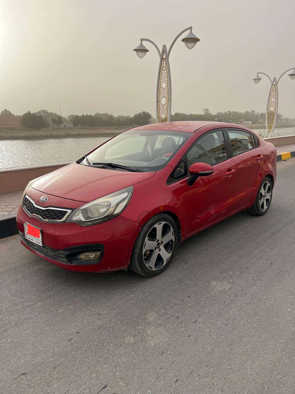 كيا ريو 2014 كفاله كشر وكير ومحرك   خليجي محرك 1600 دوش. للتواصل الاتصال على *********** ناصرية, ذي قار
