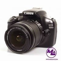 كاميرا canon d1100كاميرا تخبل كاملة كافة الملحقات  عدستين  50mm 18.55m...