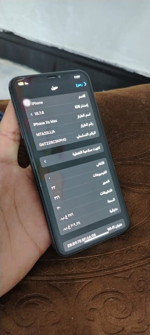 XSMAX
🟢 ذاكره 256 

🔴 امبدل بطاريه 100 

 🟢الشاشه كفاله من الزلغ (ما امبدله ولا مصلحه )

🔴 ضهره مفطر وما ماثر باي شي (موضح بلصور) 

اي خلل غير المذكور لا تشتري تفحص باي مكان يعجبك الجهاز نضيف بمعنه الكلمه بالشحن ما يصرف  

مكاني كربلاء حي النصر للاستفسار اكثر *********** 

السعرررررر 190 قفل
