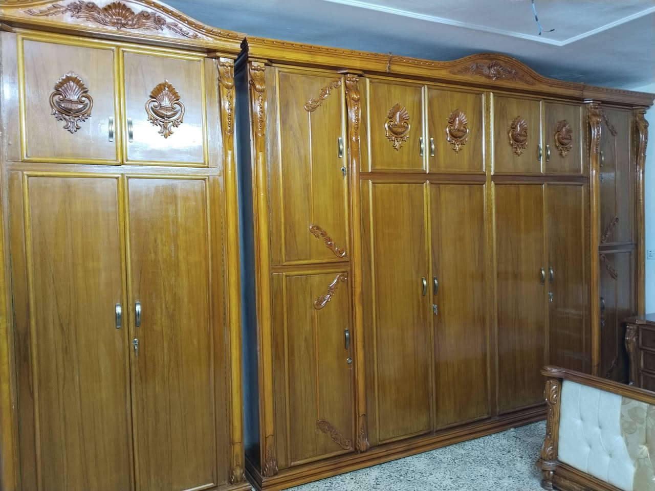 السلام عليكم غرفه نوم صاج عراقي تزكام شرط نظافه
استعمال 6 أشهر فقط  بغداد الزعفرانيه شارع المعهد 
 سعر 3.250 بيه مجال 
***********
