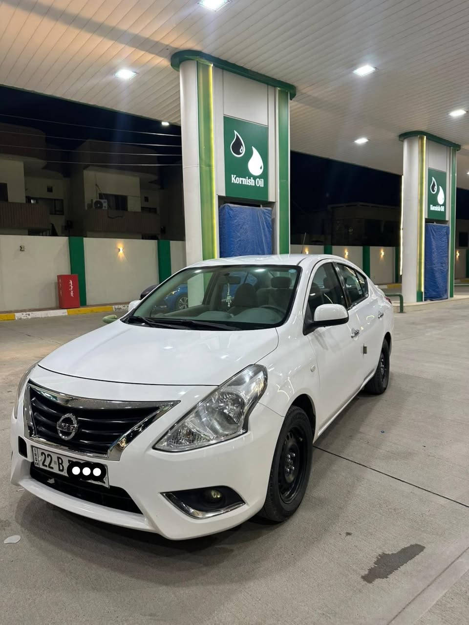 سلام عليكم من رخصة الادمن 
نيسان صني 2022 
السيارة بدون صبغ 
بس بي قطعتين تعديل بارد 
گير ومحرك بشرط
السعر 119 ورقة وبيها مجال 
***********
