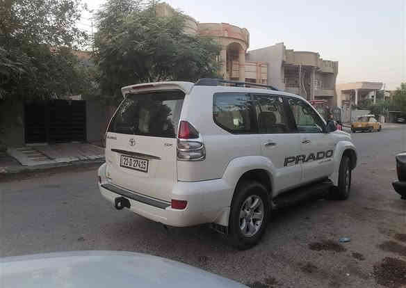 السلام عليكم تيوتا برادو 2006 رقم سليمانيه انكليزي مواصفات GX فور ويل محرك2700
 4سلندر حساسات خلفيه كامره دواره فول سستم سماعات شاشه ايباد السياره مال بيت🛖مامتعوبه بعدها عله وضع الشركه مكفوله كفاله عامه من الضربه والصبغ والتعديل بارد السيارة كلين تايتل كير اوتوماتيك دفع رباعي 7راكب لايتات زنون عالي ناصي وشرط نهار بلاجكتورات زنون السعر160وبيهه مجال بسيط العنوان بغداد رقم الهاتف ***********
