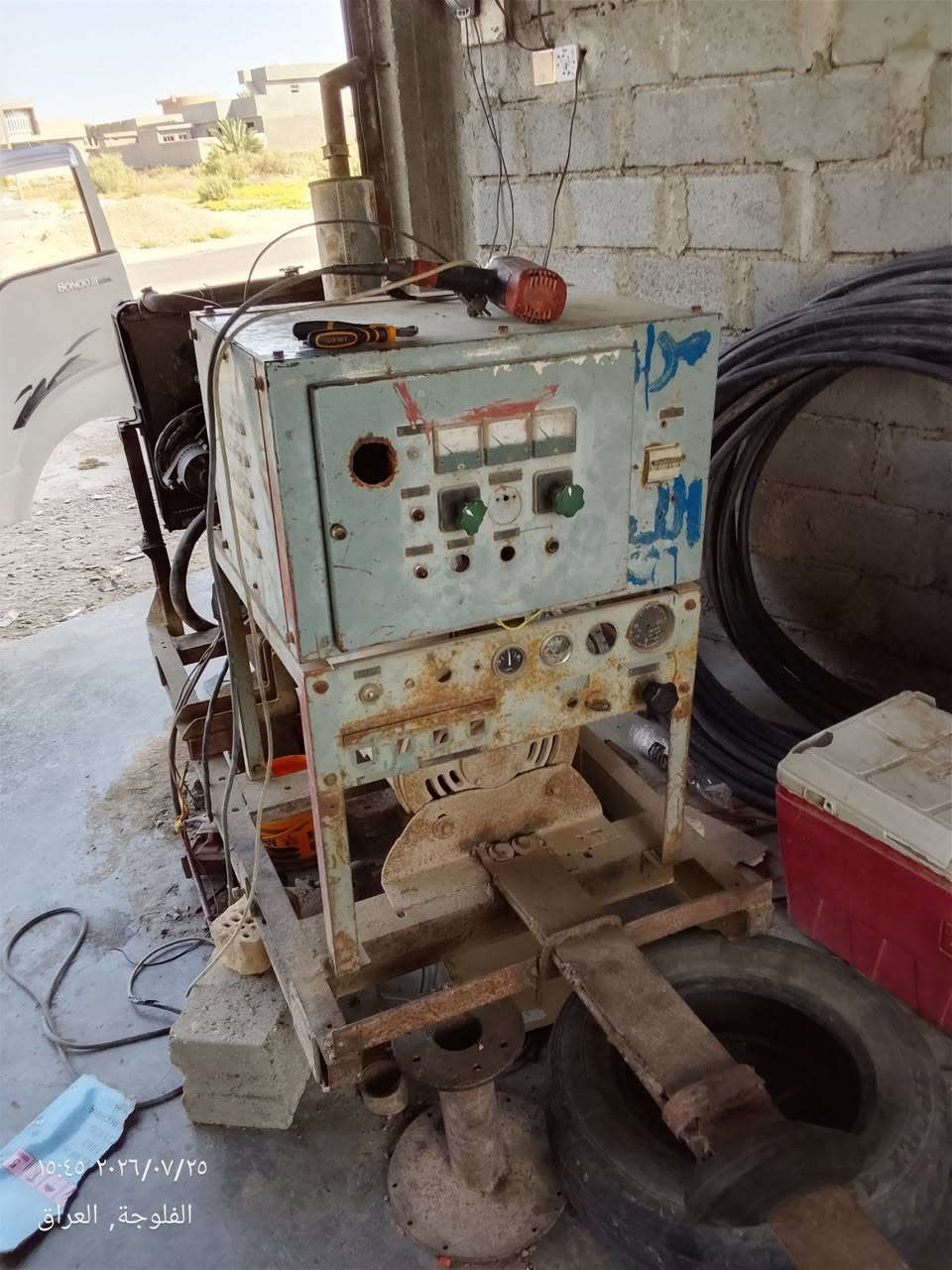 مولد للبيع 25 كيفي تبريد مي اربعة بستم تشغلة قبل لا تشيلة 
الاتصال على صاحبة ‏‪***********‬‏ مكان الفلوجة
